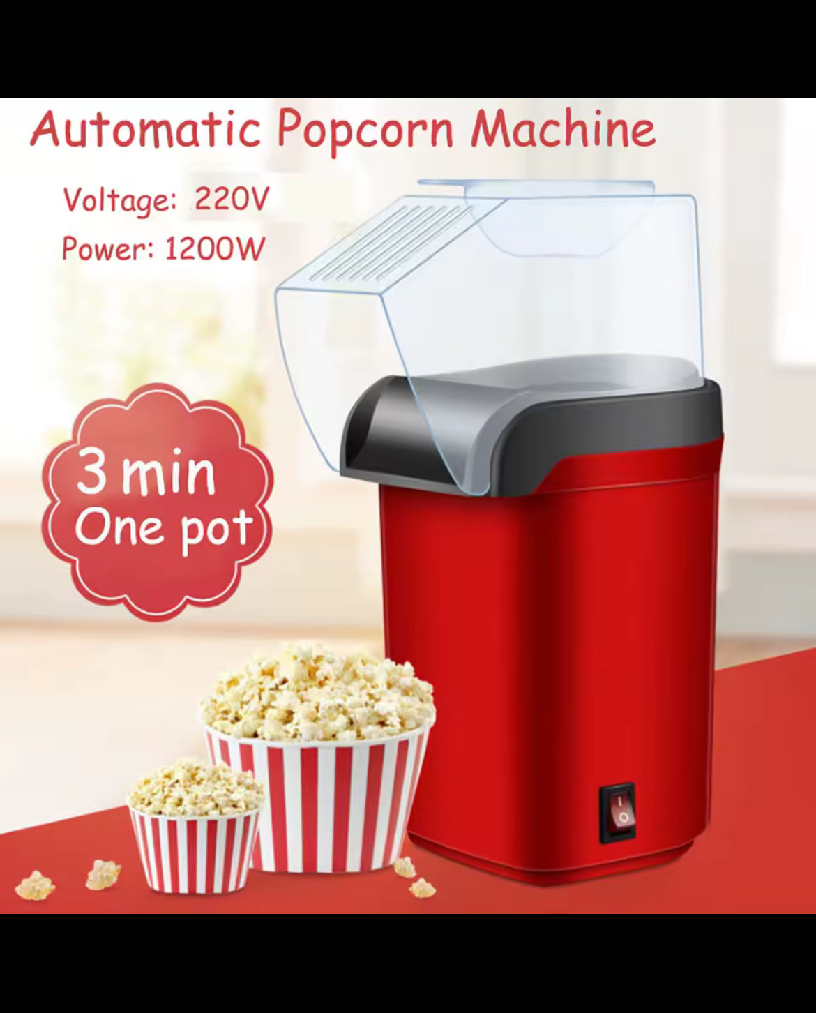 Machine à pop-corn
