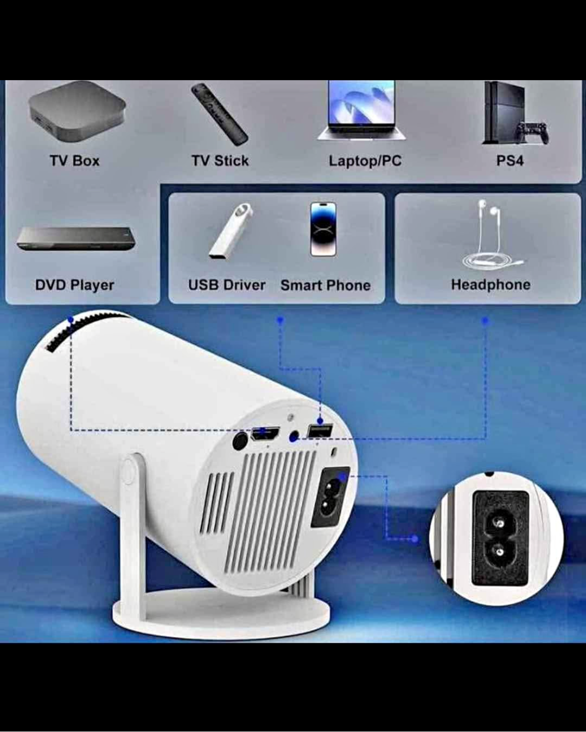Projecteur Magcubic HD 4K - Votre Smart Tv Portative - Android avec Wifi