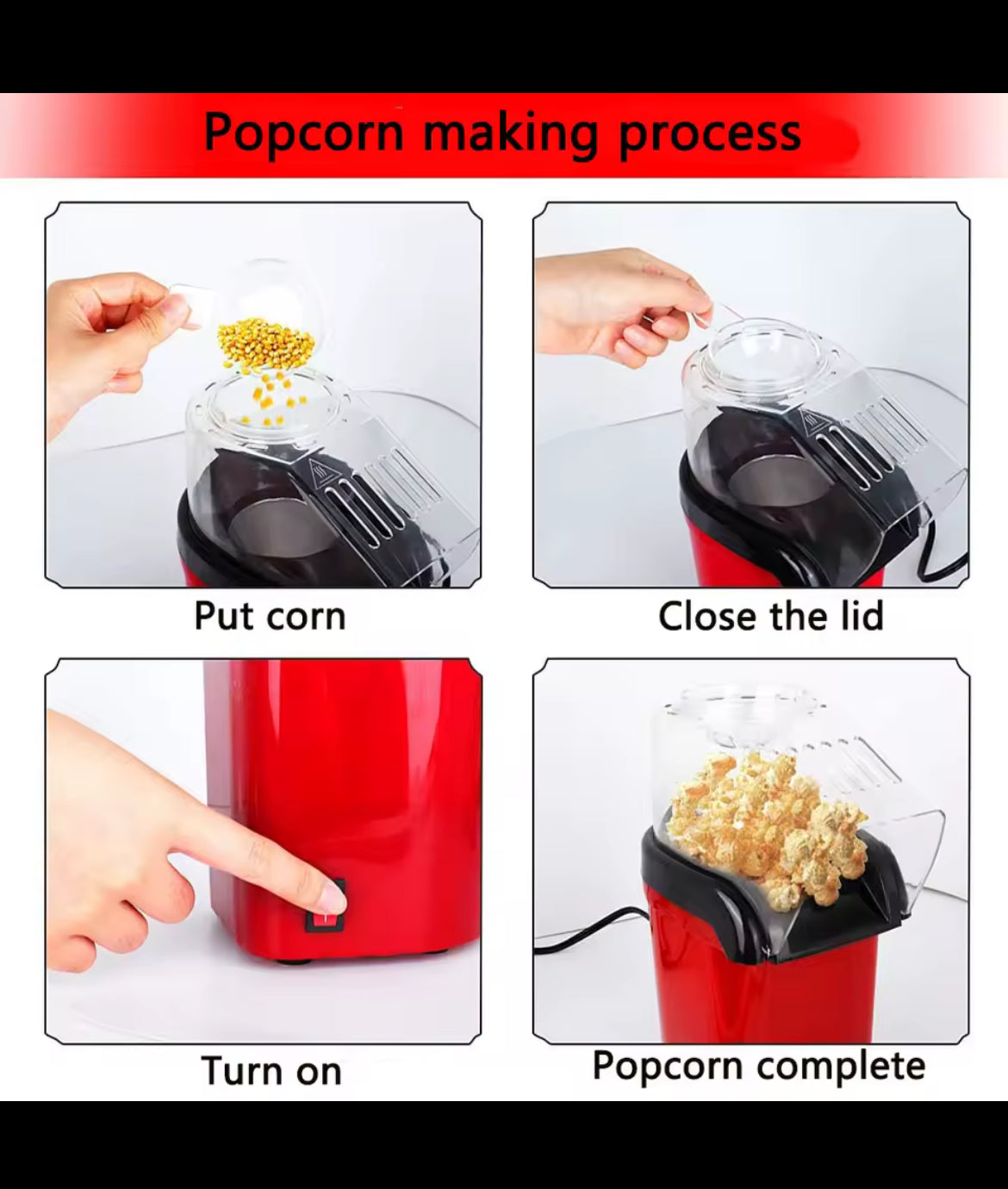 Machine à pop-corn